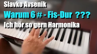 Pa1000 - "Ich hör so gern Harmonika" - Slavko Avsenik - warum Fis-Dur? # 1225