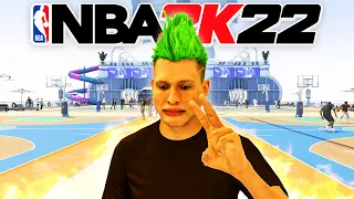 I went UNDERCOVER as a RANDOM ROOKIE 1 in NBA2K22! Trolling + Carrying Legend Level 40's In Park!