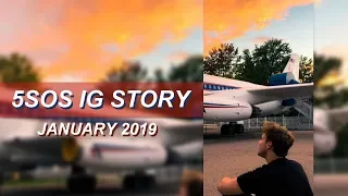 5SOS INSTAGRAM STORY (JANUARY 2019)