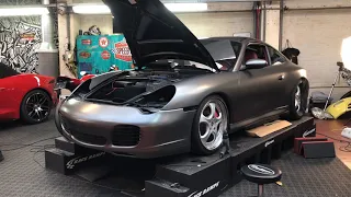 Porsche 996  wrap - Avery Satin SILKY CHARCOAL