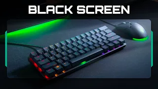 ASMR Keyboard Typing Sounds Black Screen | No Talking | Sounds For Sleeping, Studying 8 Hours