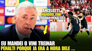 🚨EITA! Olha o que o ANCELOTTI FEZ PARA VINI JUNIOR ASSUMIR O POSTO DE BATEDOR DE PÊNALTI OFICIAL!