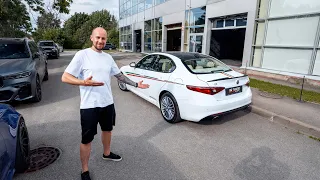 Стильная  Alfa Romeo Giulia на продажу.