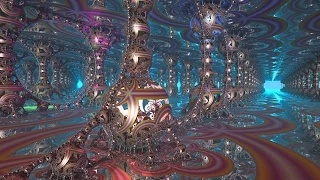 The Chaos Forges of Vulcan - Binary Fusion -- 3D Fractal Animation Music Video