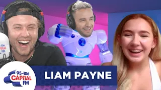Liam Payne Surprises A Fan (Disguised As A Robot!) 🤖 | Capital