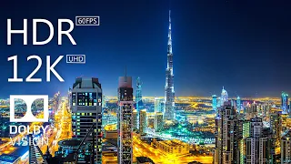 Dubai City Like Never Before in Stunning 12k HDR 60FPS | Dolby Vision Experience