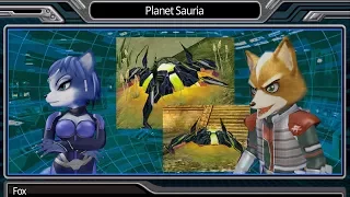 Sauria Briefing - Star Fox Assault - English/Japanese Mix [4K]