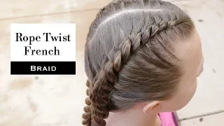 Rope Twist French Braid by Erin Balogh