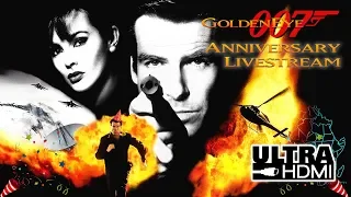 GoldenEye 007 N64 - 23rd Anniversary Livestream - Real N64 Capture (UltraHDMI)