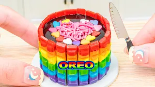 Chocolate Magic: Rainbow Miniature KITKAT M&M Chocolate Cake Decorating Ideas for Cake Lovers
