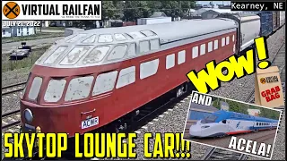 WOW! ANOTHER 5 STAR GRAB BAG! SKYTOP LOUNGE CAR, BEAUTIFUL ACELA, AND SO MUCH MORE! 7/21/22