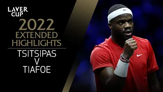 Stefanos Tsitsipas v Frances Tiafoe Extended Highlights | Laver Cup 2022 Match 11