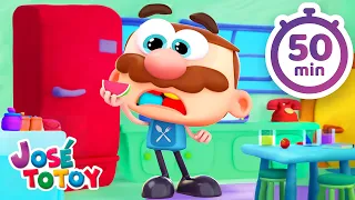 Stories for kids 50 Minutes Jose Comelon Stories!!! Learning soft skills - Totoy Full Episodes