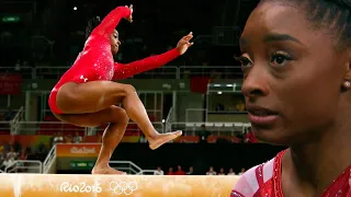 Simone Biles Fall Moments ✨ 2011-2021