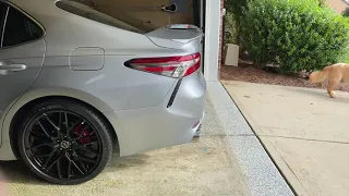 Magnaflow cold start Camry XSE V6 with AEM cold air intake