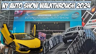 Last Weekend of 2024 NY Auto Show - Full Walkthrough! #nyc