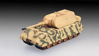 Обзор и сборка Maus Trumpeter 1:72