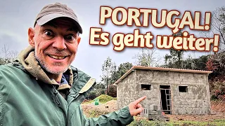 Eigenes Land in Portugal: Meine Scheune wird gebaut - WiLD SPiRiT Land Vlog5 - Wie gehts weiter?