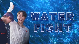 bts water fight! (feat. cheeky jinmin) (방탄소년단)