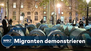 PARISER PROTESTAKTION: Massive Kritik an der Räumung des Migrantencamps durch die Polizei