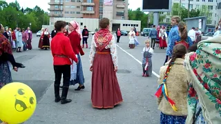 Фестиваль "Лужские зори". Хороводы. Емельянова Галина Владимировна.