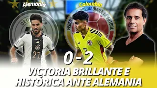 Alemania 0-2 Colombia | Amistoso Internacional | Goles y Resumen