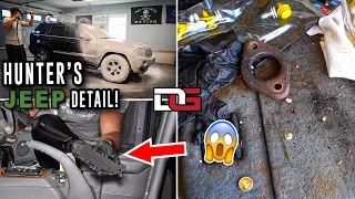 Deep Cleaning a DISASTER Jeep! | The Detail Geek