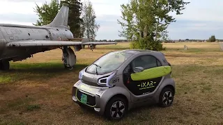 Test electric microcar - XEV Yoyo