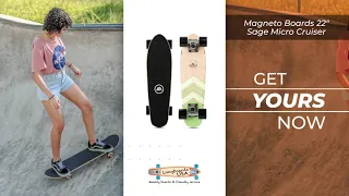 Magneto Boards 22" Sage Micro Cruiser