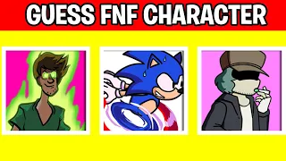 Guess the FNF Character By Their VOICE - Friday Night Funkin'