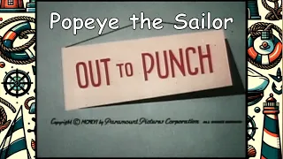 Popeye the Sailor vs. Bluto: Out to Punch! Epic Boxing Showdown (1947)