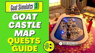 Goat Simulator 3 Goat Castle Map Room Quests Guide