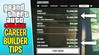 GTA Online NEW Career Builder - BEST OPTIONS To Make the Most Money (PS5 & Xbox Series X)