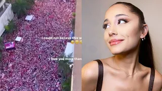 Ariana Grande Reacts To Filipino Crowd Singing 'Break Free'