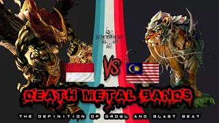 RAKSASA DEATH METAL - MALAYSIA Versus INDONESIA #1