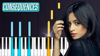 Camila Cabello - "Consequences" Piano Tutorial - Chords - How To Play - Cover