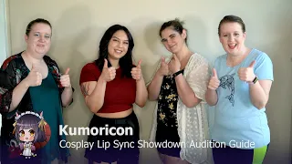 Kumoricon 2023 Cosplay Lip Sync Showdown Audition Guide