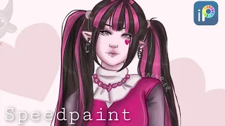 [ Speedpaint ] Draculaura- Monster High (IbisPaint X)