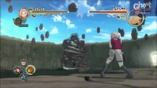 Naruto Shippuden Ultimate Ninja Storm 2 - Sakura/Chiyo vs Sasori Boss Fight