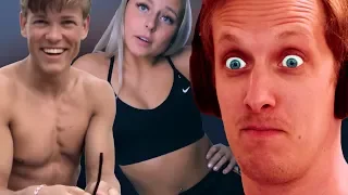 IKKE SE! NORSKE YOUTUBERE MED EYETRACKER (Klæbo, Amalie Olsen, Isabelle & Martine, Vegard Harm)