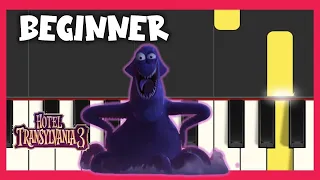 Kraken Song - Hotel Transylvania 3 - BEGINNER Piano