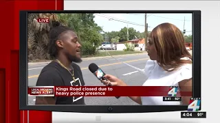 Witness says he was moments away from going into Jacksonville store before shooter walked in and...