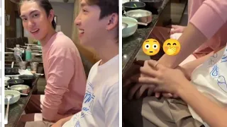 BossNoeul being caught doing 🤭 Did they really... 😳 #bossnoeul #loveintheair #bl #boys #gay #love