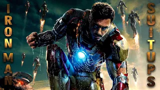 All Iron Man Suitup Scenes|Robert Downey JR