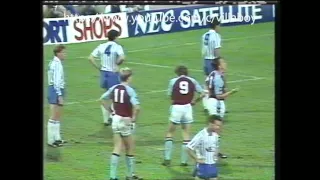 Aston Villa 6 Everton 2 - Barclays League Div 1 - Nov 5th 1989