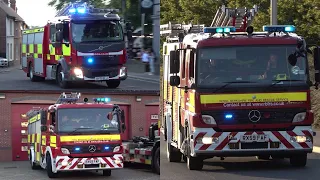 *TWO TONES* Royal Berkshire Fire Engines Responding To Various Incidents In Reserve Trucks!!