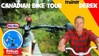 Ride in the Canadian Wilderness! | Pelican Bikes Ride | Little Tikes