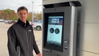 EASY SELF-SERVE SERVICE KIOSK AT Hines Park Ford