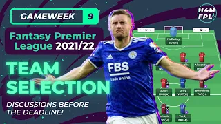 FPL Gameweek 9 Team Selection | Fantasy Premier League Tips 2021/22