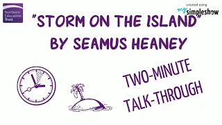 Storm on the Island - Two Minute Talk-Through